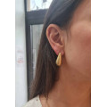 Boucles d'oreilles dorée Evy