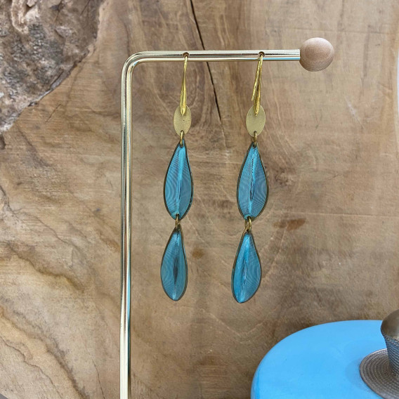 Boucles d’oreilles turquoise Sicile