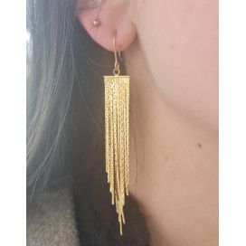 Boucles d’oreilles Cascade Barre